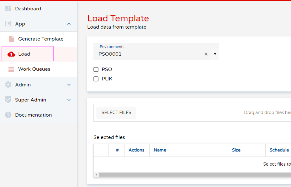 Load button